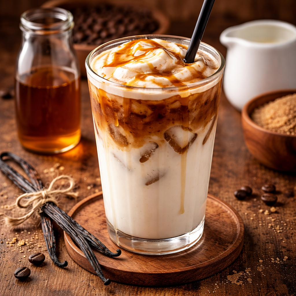Iced Vanilla Latte Tanamera Coffee